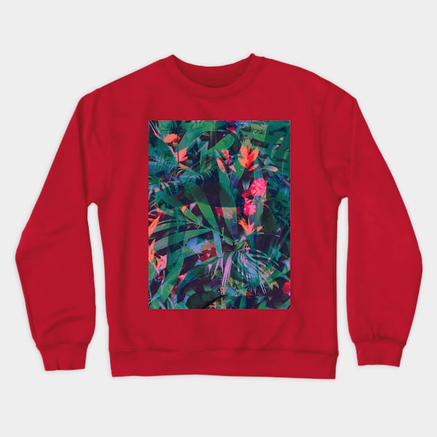 JUNGLE VIBES Crewneck Sweatshirt by BRAGLAHAR